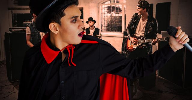 Uh Oh: Frontman Is Wearing a Cape