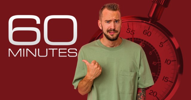 Creeping Mortality: 60 Minutes Is Now Catering To My Interests