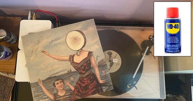Vocal Track on Neutral Milk Hotel Album Fixed With WD-40