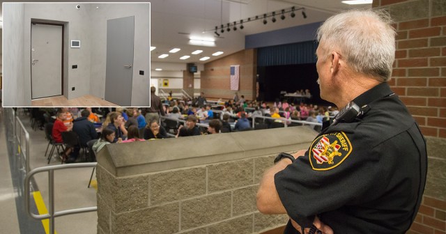 Schools Installing State-of-the-Art Panic Rooms for Cops to Hide During Mass Shootings