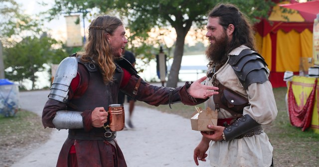 Power Metal Singer Recognized More for Being Guy Who Serves Turkey Legs at Renaissance Faire Than for Band