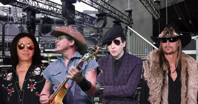 Kid Rock, Ted Nugent, Marilyn Manson, and Gene Simmons Release Album as Newly Formed Supervillain Group