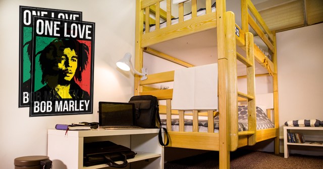 College Roommates Fighting Over Wall Space for Identical Bob Marley Poster