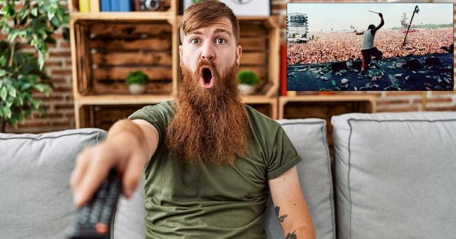 Nu Metal Fan Proudly Showing Friends Every Time He Can Be Seen In Woodstock ‘99 Documentary