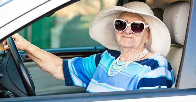 You Go Girl! This Old Woman Is Still Driving Even Though She Probably Shouldn’t