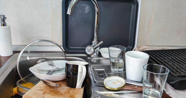 Kohler Introduces New Punk House Sink Capable of Holding Three Months of Dirty Dishes