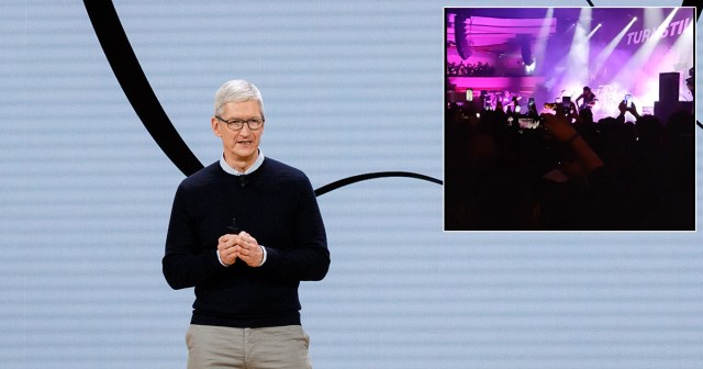 Tim Cook Confirms 93% Of iCloud Storage Is Used up by Shaky 13-Second Videos of Turnstile Shows
