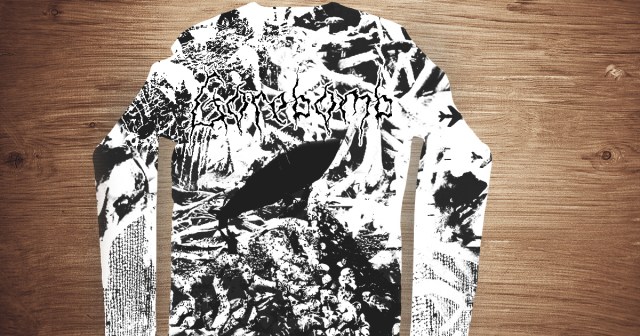 Report: Death Metal Band’s Long Sleeve Shirt Has Way Too Much Shit On It