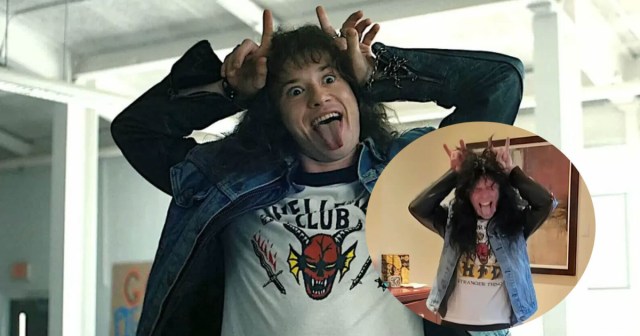 Kind of Sad: James Hetfield Is Still Walking Around Dressed as Eddie From “Stranger Things”