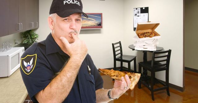Precinct Has Free Pizza in Break Room for Hitting Quarterly Murder Quota