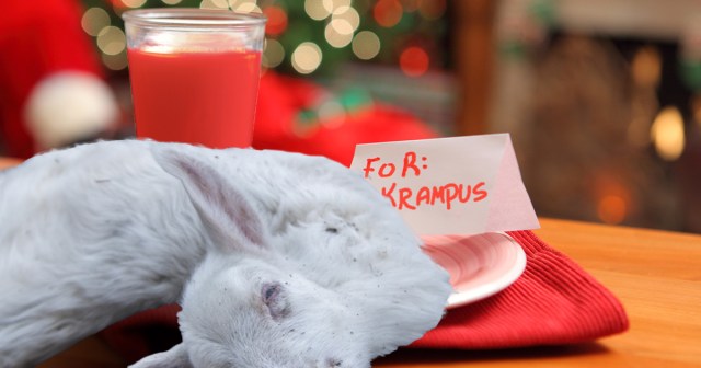 Goth Family Leaves Out Hamster Blood and Sacrificed Lamb For Krampus on Christmas Eve