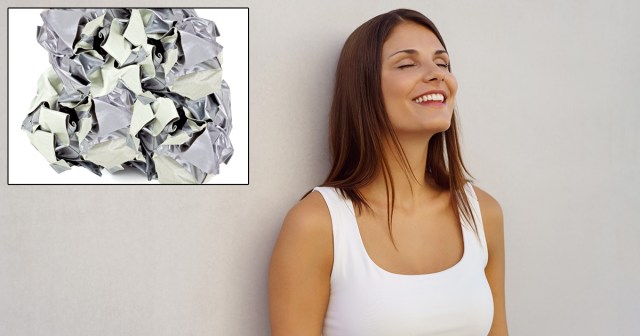 34-Year-Old Finally Free From Duct Tape Dress She Wore to Prom in 2006