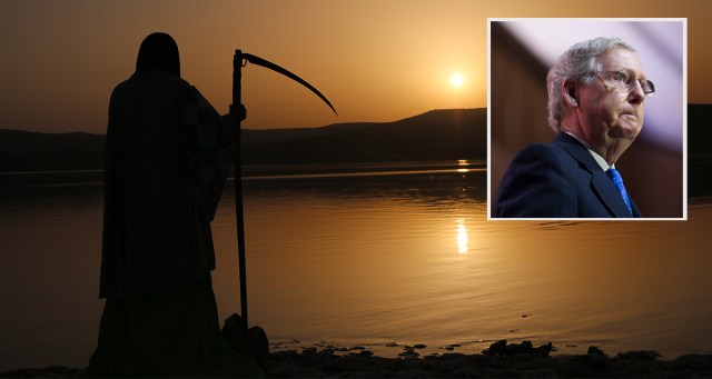 Death Put On Administrative Leave After Failing to Kill Mitch McConnell