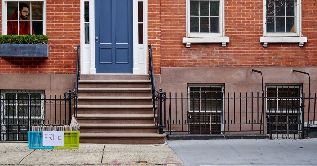 Guy Who Just Put Box of Records on Curb Self-Conscious Nobody Taking Them
