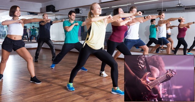 Drone Metal Zumba Class Burns Four Calories