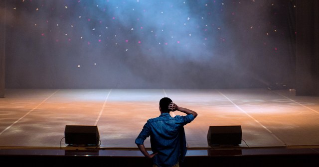 Fan Standing Alone in Darkened Venue Still Holding Out Hope for Second Encore