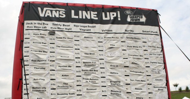 The Best Warped Tour Lineups That Will Give You Heat Stroke Just Thinking About Them
