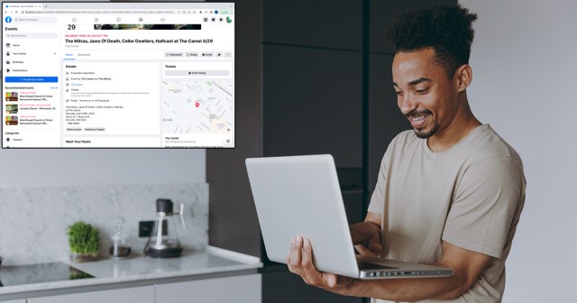 Old High School Friend Flattered to Receive Facebook Invite for Band’s Gig 600 Miles Away