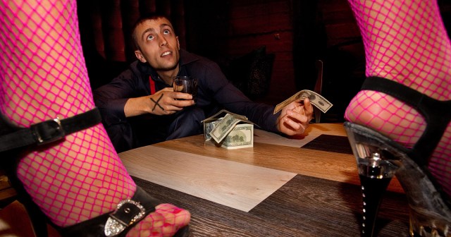 Straight Edge Guy at Bachelor Party Spends Entire Time Trying to Convince Stripper to Go Vegan