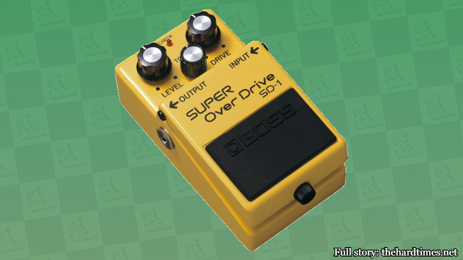 Photo of Boss SD-1 SUPER OverDrive pedal