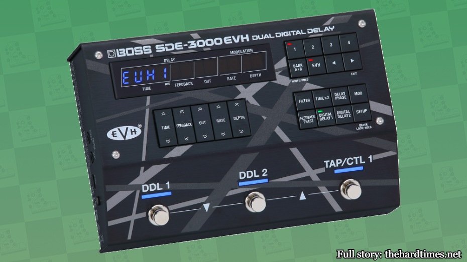 Photo of Boss SDE-3000EVH delay pedal