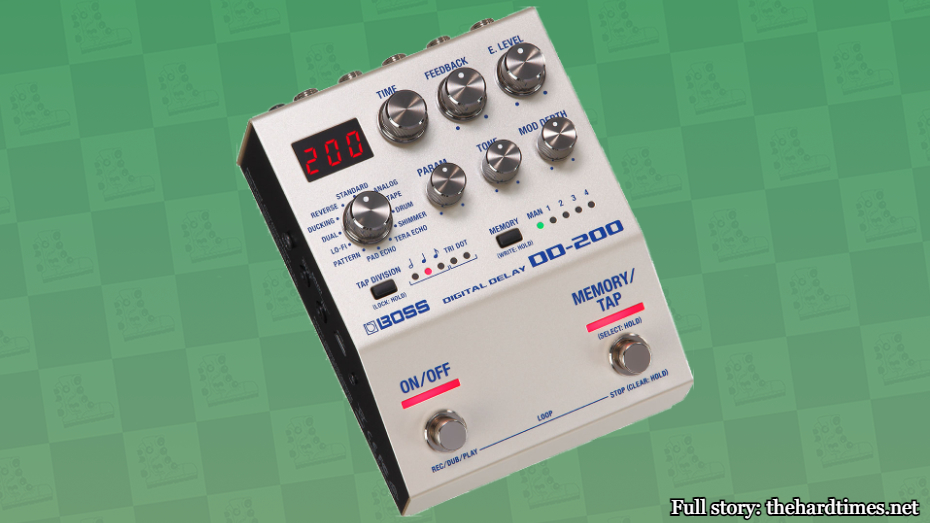 Photo of Boss DD-200 Digital Delay pedal