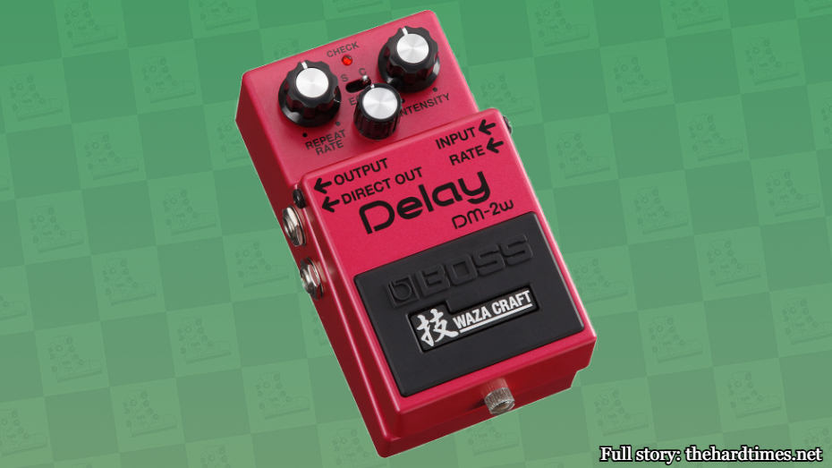 Photo of BOSS DM-2W Delay Waza Craft pedal