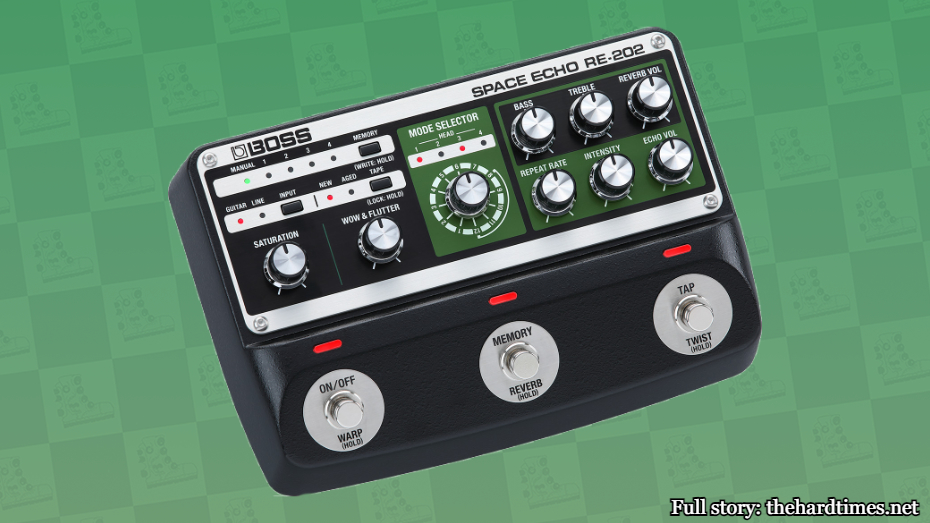 Photo of Boss RE-202 Space Echo delay pedal