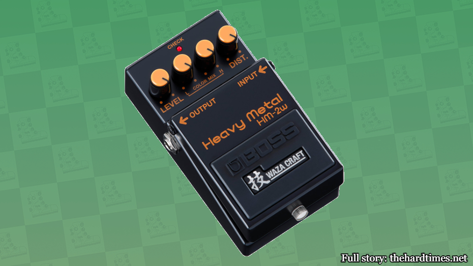 Photo of Boss HM-2W Heavy Metal Waza Craft pedal