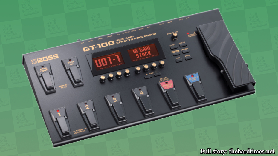 Photo of Boss GT-100 Guitar Effects Processor