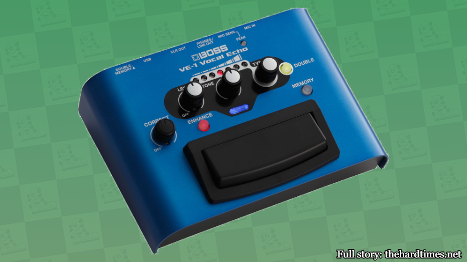 Photo of Boss VE-1 Vocal Echo pedal