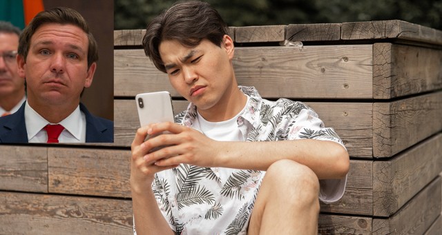 Man Seeing the Words “Ron DeSantis Car Crash” Has Hopes Dashed Shortly After