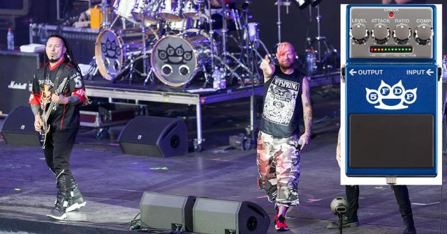 Five Finger Death Punch Signature Guitar Pedal Calls You “Woke Groomer Lib” if You Try to Turn Down Compression Level