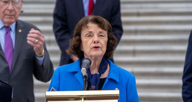 Senator Feinstein Briefly Hospitalized After Altercation With Van Helsing