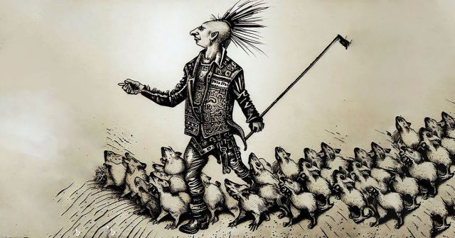 Punk Pied Piper Marches Army of Rats Right Back Into Town
