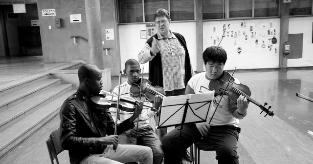 High School Band Teacher Better At Screaming Over Instruments Than Hardcore Vocalist Will Ever Be