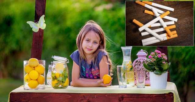 Punk Kid With Lemonade Stand Also Selling Loosies