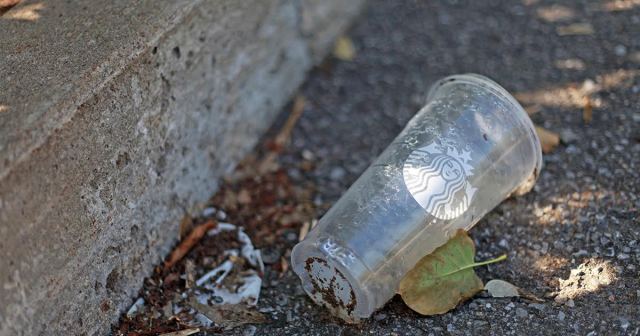 New Starbucks Drink Just Empty Plastic Cup to Throw Directly in Street