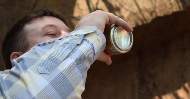 Recently Sober Friend Pounding Non-Alcoholic Beers With Familiar Ferocity