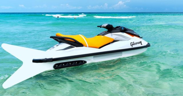 Gibson Launches Line of Flying V Jet Skis to Compete With Yamaha