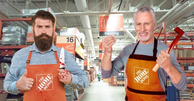 Skeleton Shortage Forces Home Depot To Start Killing 12-Foot-Tall People