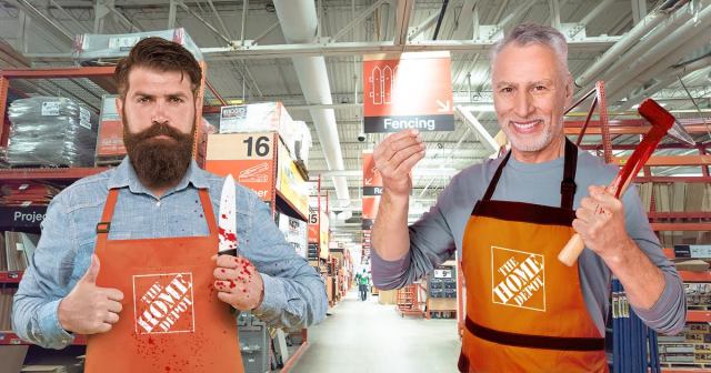 Skeleton Shortage Forces Home Depot To Start Killing 12-Foot-Tall People