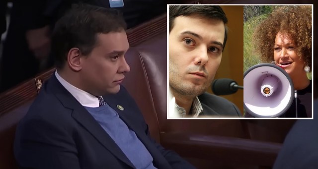 Embattled George Santos Adds Rachel Dolezal, Martin Shkreli to Legal Team