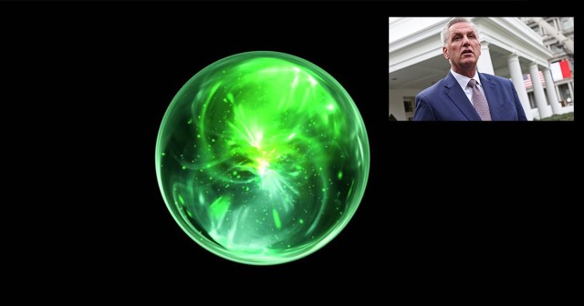 Ominous Pulsating Dark Orb To Replace Kevin McCarthy As House Speaker