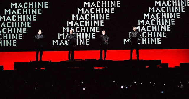 Unplugged Kraftwerk Show Just Four Germans Staring at Audience