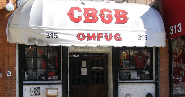 Historians Discover CBGB Originally Stood for Cock, Balls, Garbage, and Butt