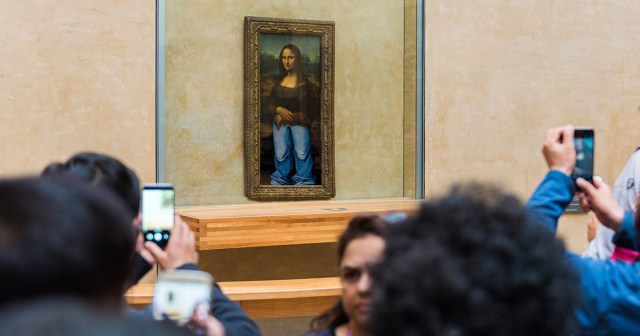 Recently Discovered Painting of Mona Lisa’s Bottom Half Shows Her Wearing JNCO Jeans