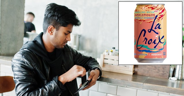 Man Blows Paycheck on Concert Seltzer Water