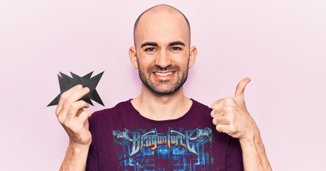 Guy Wearing DragonForce Shirt Politely Reminds Family He Carries Shurikens, Not “Ninja Stars”