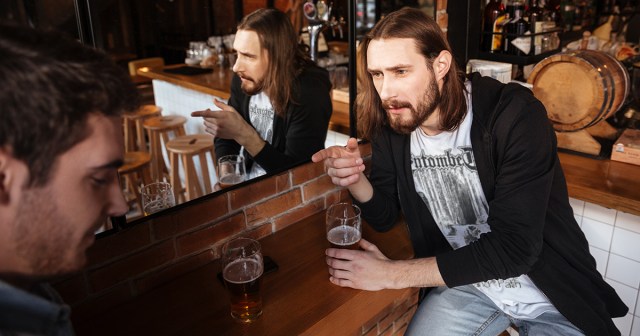 Metal Singer Practices Screaming Simply By Trying To Have Normal Conversation In A Bar